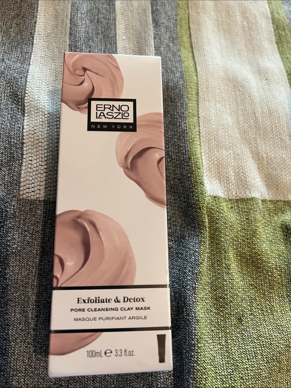Erno Laszlo Pore Cleansing Clay Mask - Pink Beige Cream Packaging